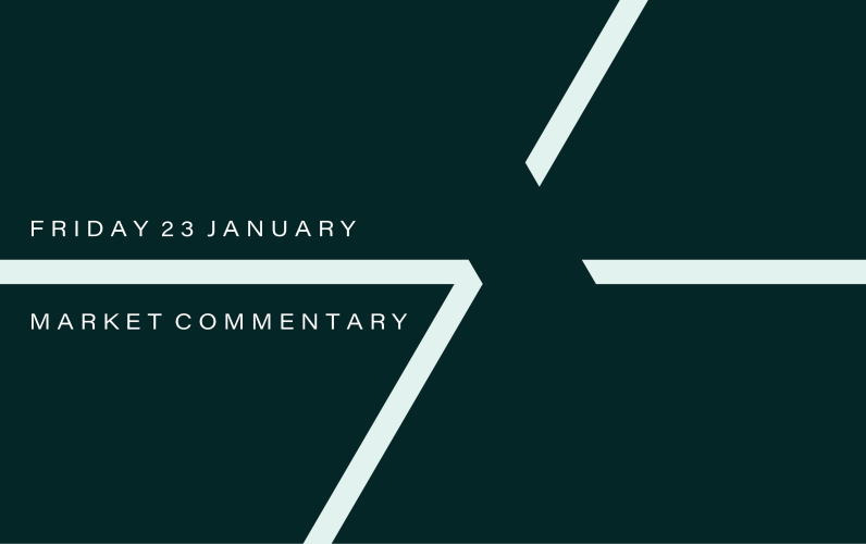 Market Commentary: Friday 23rd January