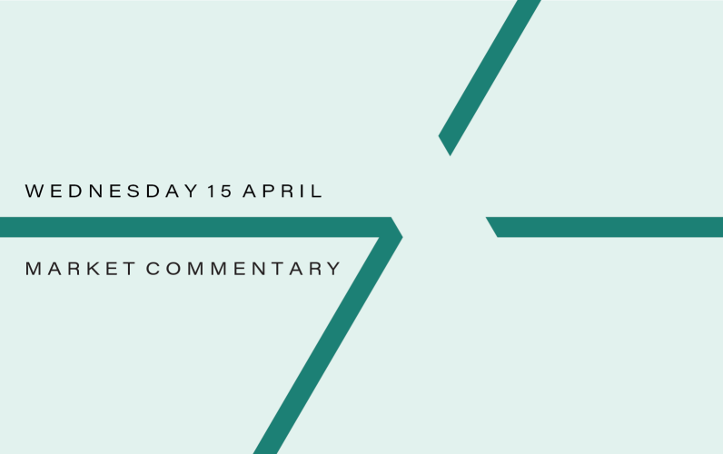 Market Commentary: Wednesday 15th April