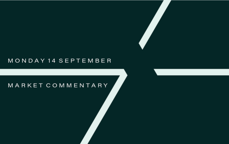 Market Commentary: Monday 14th September
