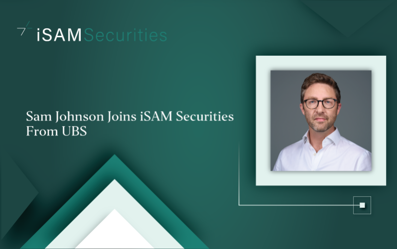 Sam Johnson Joins iSAM Securities from UBS