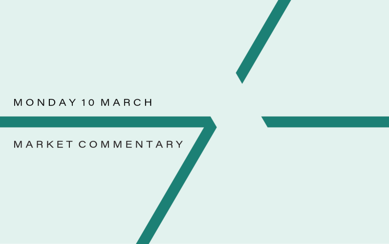 Market Commentary: Monday 10th March