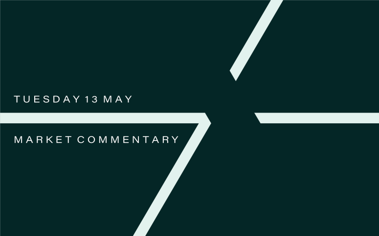 Market Commentary: Tuesday 13th May