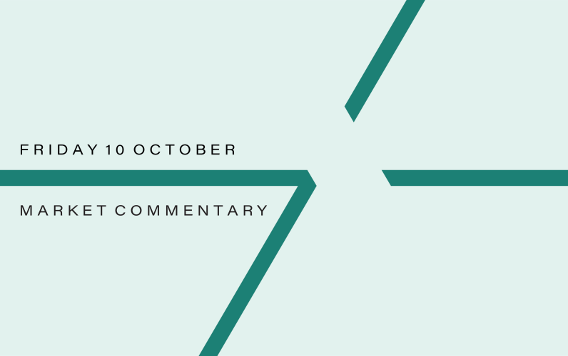 Market Commentary: Friday 10th October